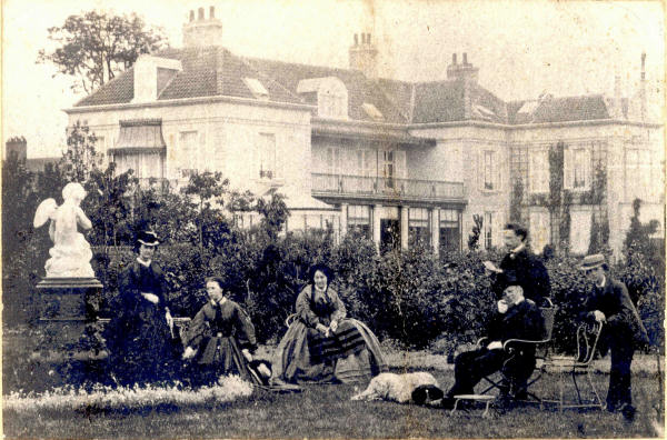 Adolphe I Boursot and his children